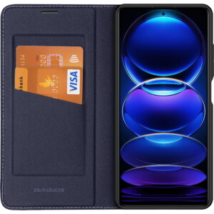 Dux Ducis SKIN X2 Tough Rugged Flip Wallet Case Redmi Note 12 Pro Plus(+) 5G - Blue