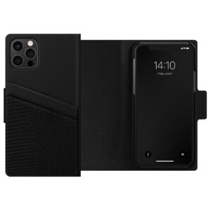 iDeal of Sweden Unity Wallet Flip Leather Case Cover for Apple iPhone 12/ 12 Pro - Eagle Black