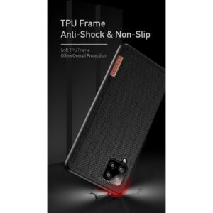 DUX DUCIS Fino Series Premium Rear Case Cover for Samsung Galaxy A42 5G - Black