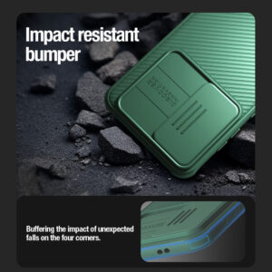 Nillkin CamShield Pro Lens Protector Magnetic Case Cover for Samsung Galaxy S24 - Green