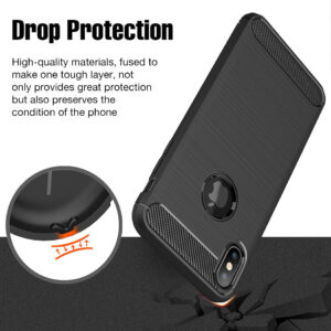 Flexi Carbon Rear Case for Apple iPhone 11 Pro Max - Black