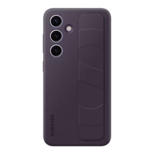 Official Genuine Samsung Standing Grip Case Cover for Samsung Galaxy S24 - Dark Violet