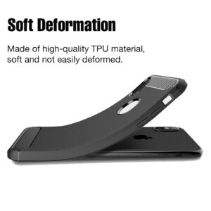 Flexi Carbon Rear Case for Apple iPhone 11 Pro Max - Black