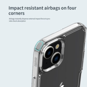 Nillkin Nature TPU Pro MagSafe Tough Case for Apple iPhone 15 Plus - Clear