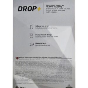 Otterbox Strada Via Rugged Wallet Flip Case for Apple iPhone 12 Mini - Black