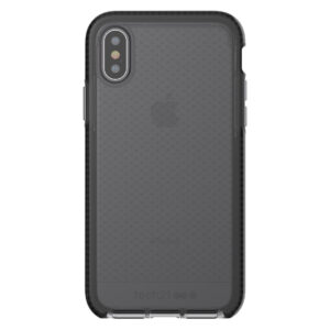 Tech21 Evo Check Case & Impact Shield Screen Film for Apple iPhone X & XS - Black