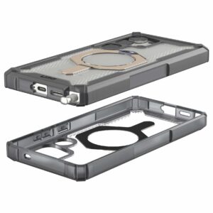 Urban Armor Gear (UAG) Plasma XTE Kickstand Tough Case for Samsung Galaxy S25 Ultra - Ash/Titanium