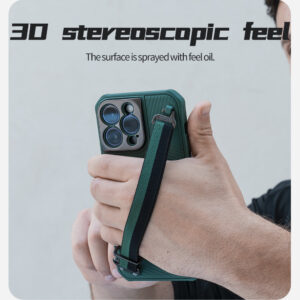 Nillkin Strap MagSafe Case Camera Cover for Apple iPhone 14 Pro Max - Green