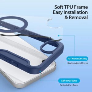 DUX DUCIS Skin X Pro Magnetic Flip Wallet Case for Apple iPhone 16e - Blue