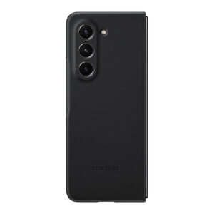 Official Genuine Samsung Eco Leather Case Cover for Galaxy Z Fold5 5G - Graphite