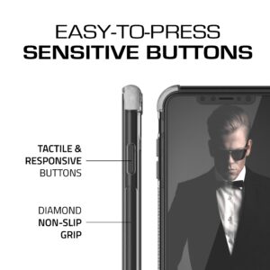 Ghostek COVERT2 Tough Clear Silicone Case Cover for Apple iPhone XS Max - White