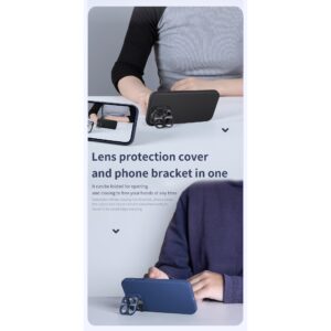 Nillkin LensWing Stand Case Cover with MagSafe for Apple iPhone 14 Pro - Blue