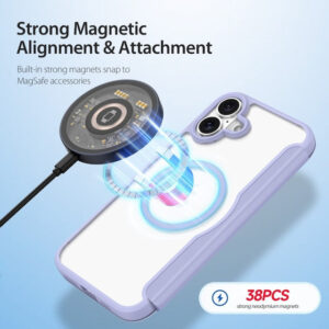 DUX DUCIS Skin X Pro MagSafe Flip Wallet Case for Apple iPhone 16 - Purple