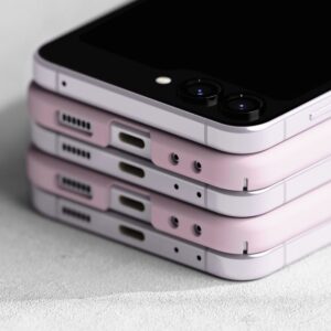 Ringke Slim Protective Hard Rear Case Cover for Samsung Galaxy Z Flip5 5G - Strawberry Pink