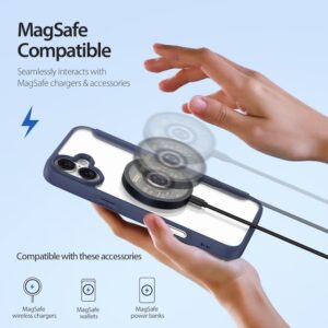 DUX DUCIS Skin X Pro MagSafe Flip Wallet Case for Apple iPhone 16 - Blue