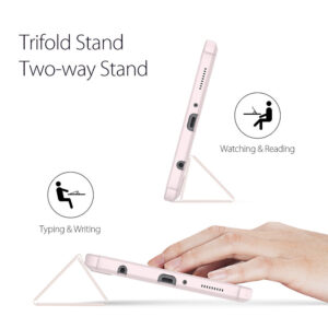 DUX DUCIS Tough Rugged Folio Case for Samsung Tab A7 Lite 8.7 (T220/T255) - Pink