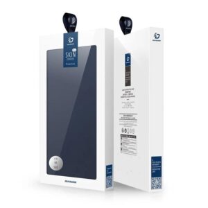 DUX DUCIS Skin Pro Faux Leather Wallet Flip Case for Samsung Galaxy S25 - Blue