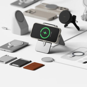 Ringke Slim Silicone Magsafe Matte Rear Case for Apple iPhone 15 Pro - Stone