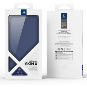 DUX DUCIS Skin X Pro MagSafe Flip Wallet Case for Apple iPhone 17 Pro Max - Blue
