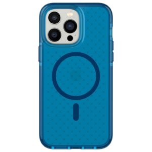 Tech21 EvoCheck Tough MagSafe Rear Case Cover for Apple iPhone 14 Pro Max - Classic Blue