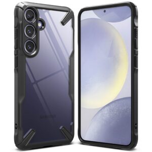 Ringke Fusion X Tough Rear Case Cover for Samsung Galaxy S24+ Plus - Clear/Black