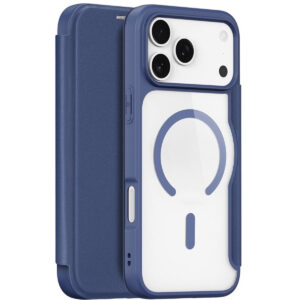 DUX DUCIS Skin X Pro MagSafe Flip Wallet Case for Apple iPhone 17 Pro Max - Blue