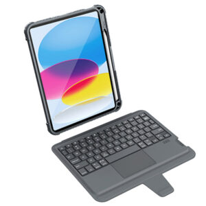 Nillkin Bumper Combo Tough Keyboard Case for Apple iPad 10.9 2022 (Backlit Version) - Grey