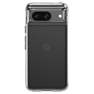 Tech21 EvoClear Tough Rear Case Cover for Google Pixel 8 - Transparent
