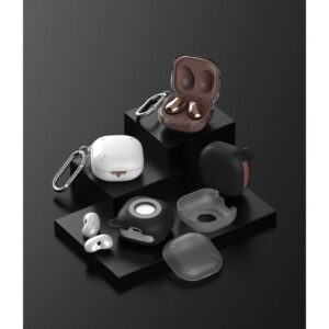 Ringke Slim X Hard Case Cover for Samsung Galaxy Buds Live - Matte Black