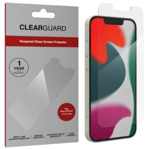2 X ZAGG ClearGuard Tempered Glass Screen Protector for Apple iPhone 12 Pro Max / iPhone 13 Pro Max / iPhone 14 Plus