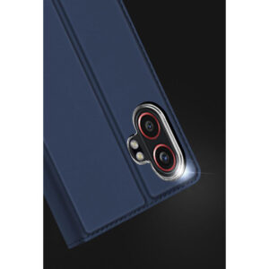 DUX DUCIS Skin Pro Faux Leather Wallet Flip Case for Samsung Galaxy Xcover 7 Pro - Blue