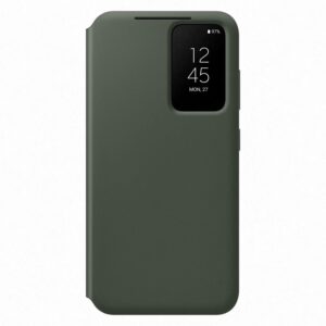 Official Samsung Smart View Wallet Case Cover for Galaxy S23 - Khaki
