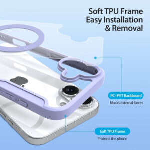 DUX DUCIS Skin X Pro MagSafe Flip Wallet Case for Apple iPhone 16 - Purple