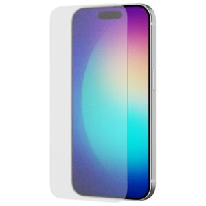 Tech21 Anti Glare Impact Glass Screen and Lens Protector Bundle for Apple iPhone 15 Pro Max