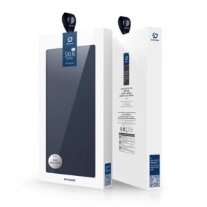 DUX DUCIS Skin Pro Faux Leather Wallet Flip Case for Xiaomi Redmi Note 14 5G - Blue