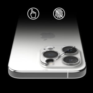 Ringke 2-Pack Camera Full Cover Glass Protector for iPhone 15 Pro Max