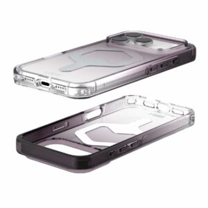 Urban Armor Gear (UAG) Plyo MagSafe Tough Case Cover for Apple iPhone 17 Pro - Black/Clear Ombre