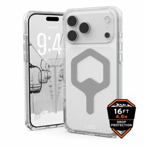 Urban Armor Gear (UAG) Plyo MagSafe Tough Case Cover for Apple iPhone 17 Pro Max - Ice/Silver