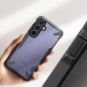 Ringke Fusion X Tough Rear Case Cover for Samsung Galaxy S24+ Plus - Clear/Black