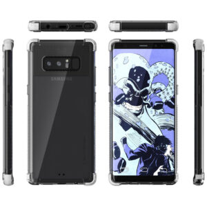 Ghostek Covert 2 Clear Protective Case Cover for Samsung Galaxy Note 8 - White