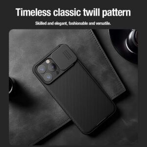 Nillkin CamShield Pro Lens Protector Case Cover for Apple iPhone 15 Pro Max - Deep Green