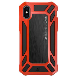 Element Case ROLL CAGE Tough Rugged Rear Cover for Apple iPhone X & XS - Red