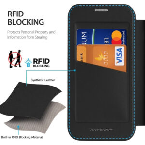 DUX DUCIS Skin X Pro MagSafe Flip Wallet Case for Apple iPhone 16 Pro - Black