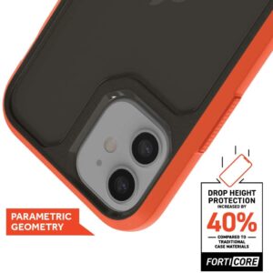 Griffin Survivor Strong Tough Rugged Case for Apple iPhone 12 Mini - Orange / Grey