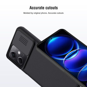 Nillkin CamShield Lens Protector Case for Xiaomi Redmi Note 12 - Black