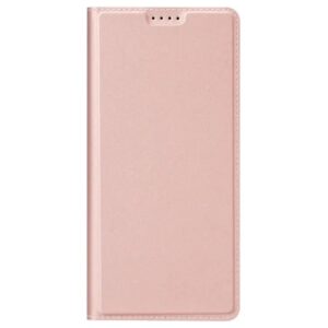 DUX DUCIS Skin Pro Faux Leather Wallet Flip Case for Samsung Galaxy S24+ (Plus) - Rose Gold