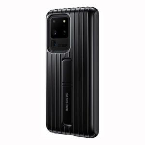 Official Samsung Protective Standing Cover for Galaxy S20 Ultra 5G - Black