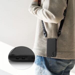 Ringke Onyx Tough Flexible Slim Rear Case Cover for Samsung Galaxy S21+ Plus 5G - Black