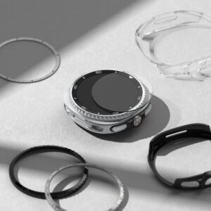 2 Pack Ringke Tempered Glass Pro Protector for Galaxy Watch 8 Classic (46mm)