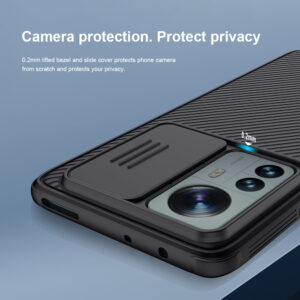 Nillkin CamShield Pro Lens Protector Case Cover for Xiaomi 12S Pro / 12 Pro - Blue